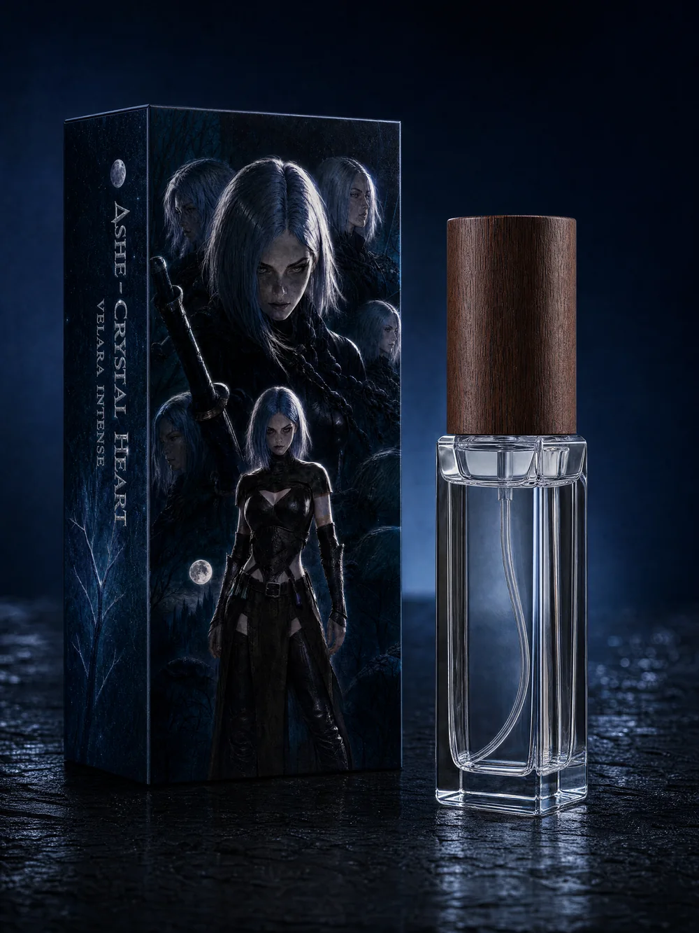 Ashe 15 ml bottle and packaging